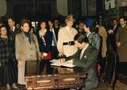 Visita dos Príncipes de Gales