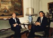 Visita de Giscard d´Estain a Portugal