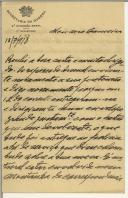 Carta de Victor para Eurico Cameira e Sousa