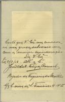 Carta de João António Félix de Carvalho para Sidónio Pais