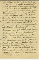 Carta de John Clarvis para Manuel Teixeira Gomes