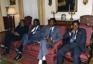 Visita dos membros das delegações do Governo angolano e da UNITA para a paz em Angola