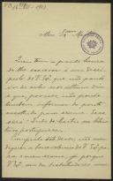 Carta de Manuel dos Santos Gil a Teófilo Braga