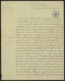 Carta de Lourenço José Ferreira a Teófilo Braga