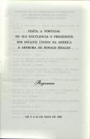 Programa da visita a Portugal do Presidente dos Estados Unidos Ronald Reagan