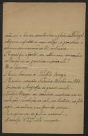 Carta de Lourenço José Ferreira a Teófilo Braga
