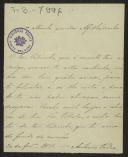 Carta de António Pedro Barros Leite para Teófilo