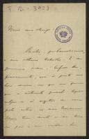 Carta de José Caldas para Teófilo Braga