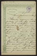 Carta de Anselmo de Morais para Teófilo Braga