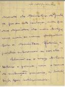 Carta de amigo para Eurico Cameira pedindo um favor