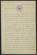 Carta de Ernesto Monaci a Teófilo Braga