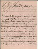 Carta de Edmundo Bispo para Manuel Teixeira Gomes