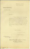 Cópia de ofício de H. Gabriel da Silva para Alfredo Robinson