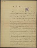 Carta de António Maria Tristão da Silva e Meneses a Teófilo Braga
