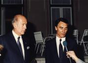 Visita de Giscard d´Estain a Portugal