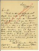 Carta de Alice Lourenço M. (?) para Sidónio Pais