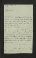 Carta de Ernesto Júlio Pinto a Teófilo Braga