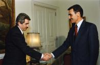 Visita de Pasqual Maragall a Portugal