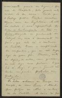 Carta de Joaquim de Araújo a Teófilo Braga