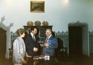 Visita do Presidente da Venezuela Jaime Lusinchi a Portugal