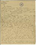Carta de Adolfo Coelho a Teófilo Braga