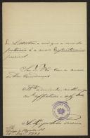 Carta de A. Xavier da Silva Pereira a Teófilo Braga