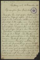 Carta de Albert Eisinger a Teófilo Braga