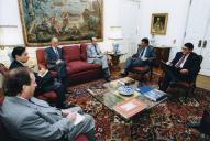 Visita de Michel Rocard a Portugal
