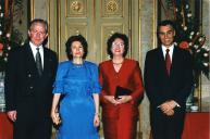 Visita de Jacques Santer a Portugal