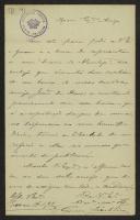Carta de Gomes Teixeira a Teófilo Braga