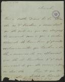 Carta de T. A. a Aninhas