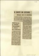O Chefe do Estado almoçou com os jornalistas