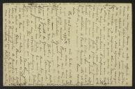 Bilhete-postal de Joaquim de Araújo a Teófilo Braga