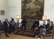 Almoço com embaixadores africanos