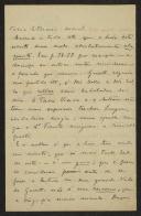 Carta de Joaquim de Araújo para Teófilo Braga