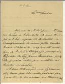 Carta de Carlos Augusto de Almeida para Eurico Cameira