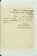 Cópia de carta de Manuel Teixeira Gomes para José Ribeiro Limitada