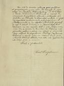 Carta de Carl Singelmann para Sidónio Pais