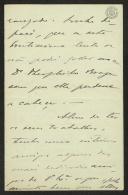Carta do Conde de Paço Vieira a Teófilo Braga