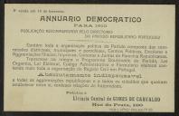Bilhete-postal ilustrado do Directório do Partido Republicano Português 