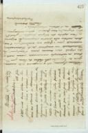 Cópia de carta de Manuel Teixeira Gomes para José Pacheco Teixeira Gomes