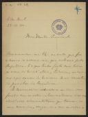 Carta de José A. Pinto Meneses a Teófilo Braga