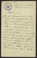 Carta de Antonio Padula a Teófilo Braga