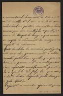 Carta de Agostinho Fortes para Teófilo Braga