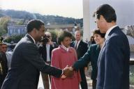 Visita do Presidente da República de Cabo Verde António Mascarenhas Monteiro a Portugal
