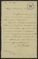 Carta de A. Ferin a Teófilo Braga