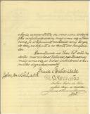 Ofício de Artur Lopes da Silva, João Maria de Lacerda e Jaime de Oliveira Fonseca para Sidónio Pais