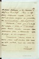 Cópia de carta de Manuel Teixeira Gomes para José Teixeira Gomes