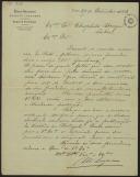 Carta de M. Lugan a Teófilo Braga