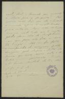 Carta de Ana Amália Martins da Cruz Xavier para Maria do Carmo Braga